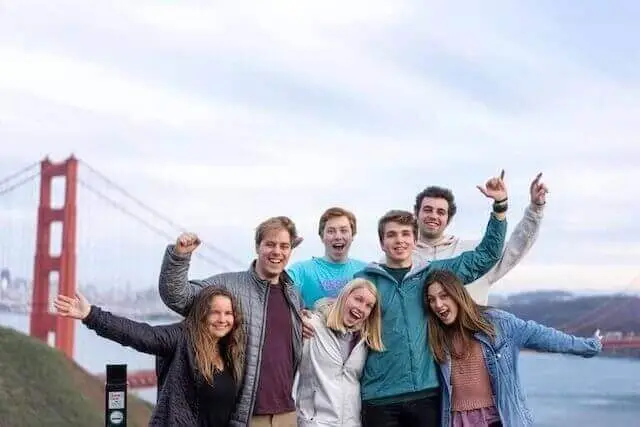 Original photo with people