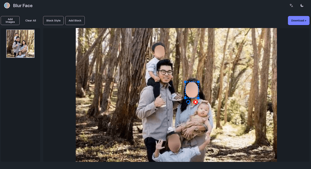 Customize blur styles